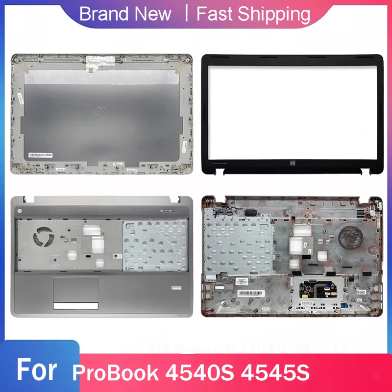 غطاء علوي خلفي لجهاز الكمبيوتر المحمول LCD لhp ProBook ، غطاء علوي جديد لمسند اليد ، حافة أمامية ، غطاء خلفي بديل ، من Series ، من من Series ، من من-001