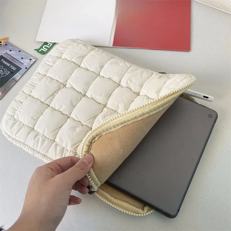 Ins 11 13 15.6inch Tablet Liner Bag Laptop Case for Macbook Air Pro 13.3 Xiaomi Redmi 14 Lenovo Notebook Storage Pouch Sleeve