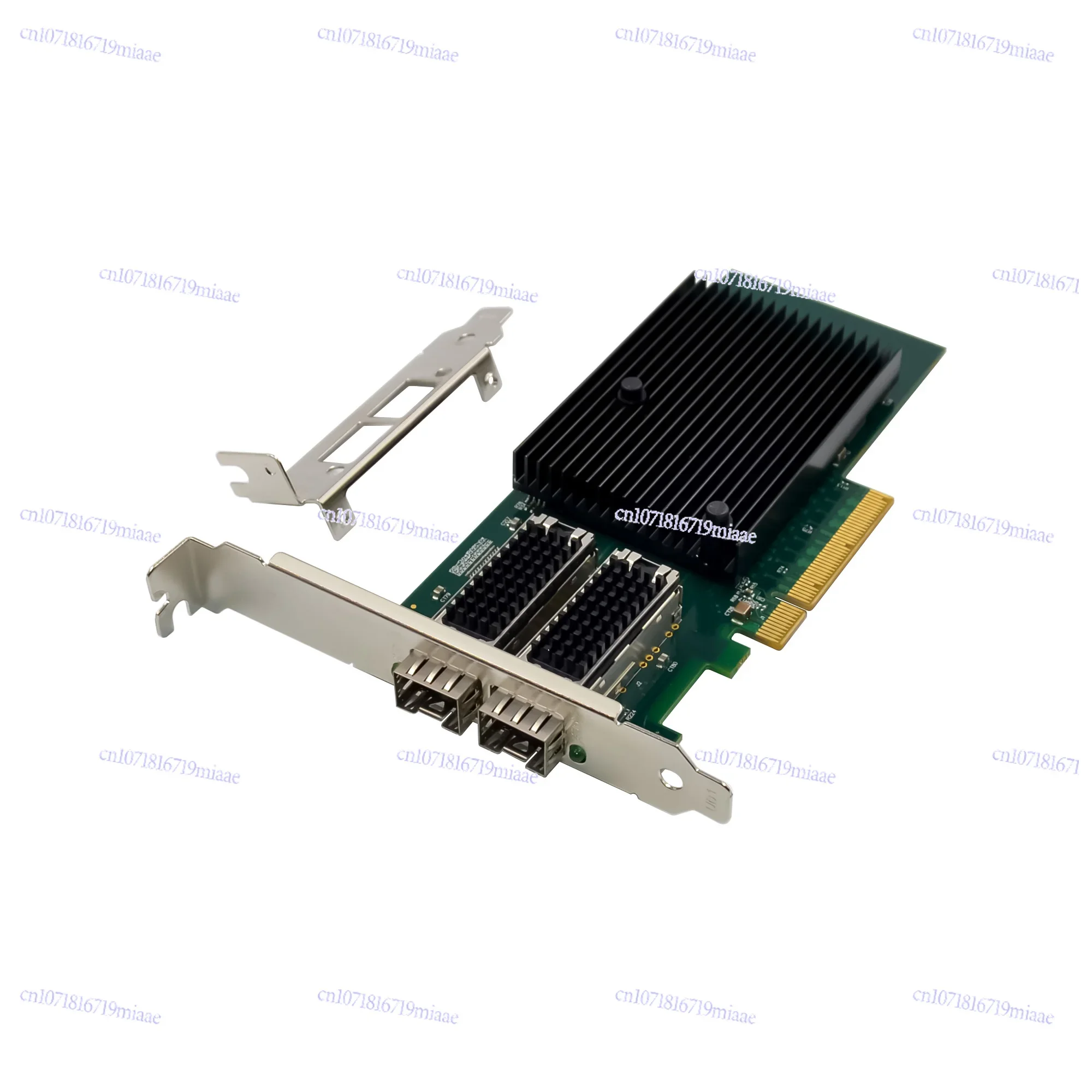 Intel X710 Chip, Dual-port 10 Gigabit Fiber Optic Network Interface Card X710-DA2 10G SFP + Wired Network Interface Card