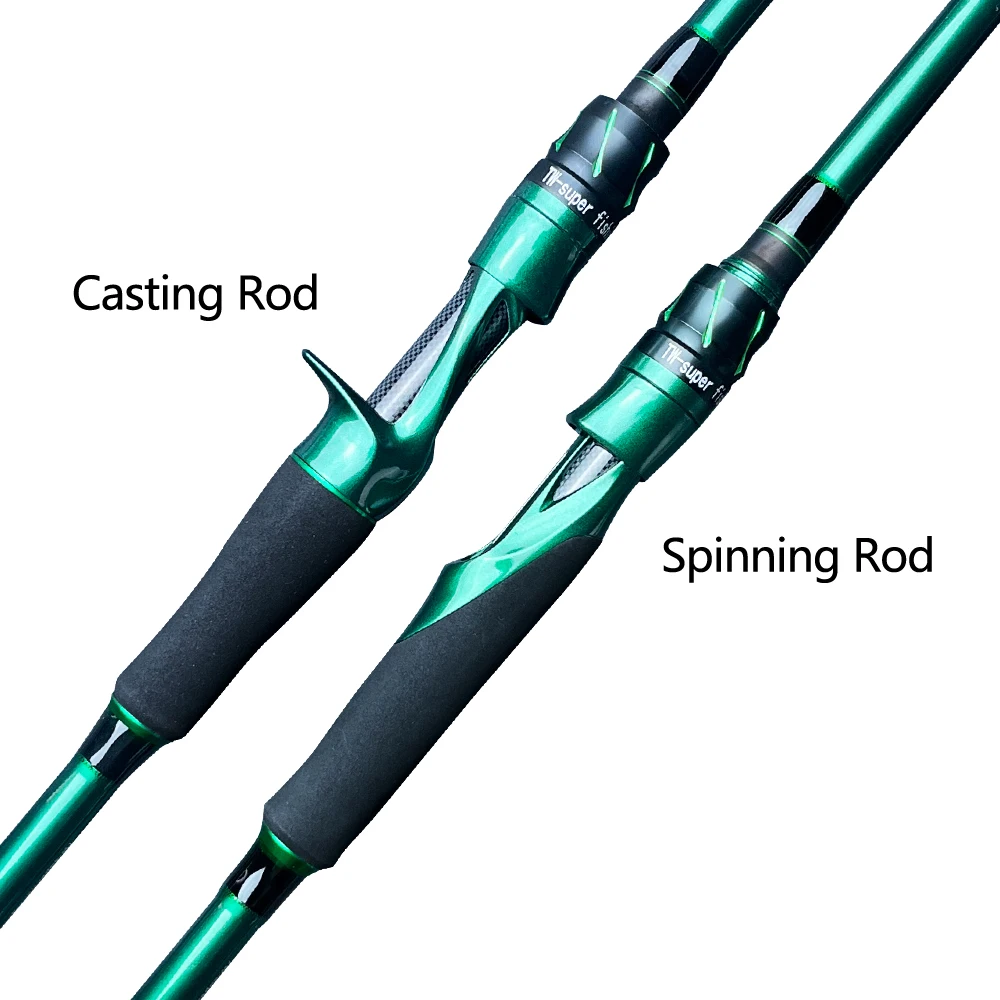 SIECHI Casting Spinning Angelrute 1,8 m 2,1 m Ultraleichte Carbonfaser-Rutenstange 4-teilig mit EVA-Griff 7-20 g Ködergewicht – Detail 10