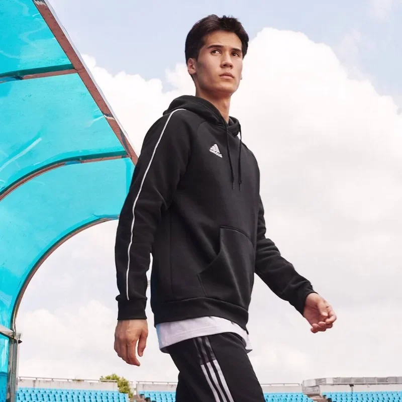 Adidas Hidden Side Pocket Crew Pullover Secure Storage Office Commute Minimal SweatshirtCE9068 1PCS
