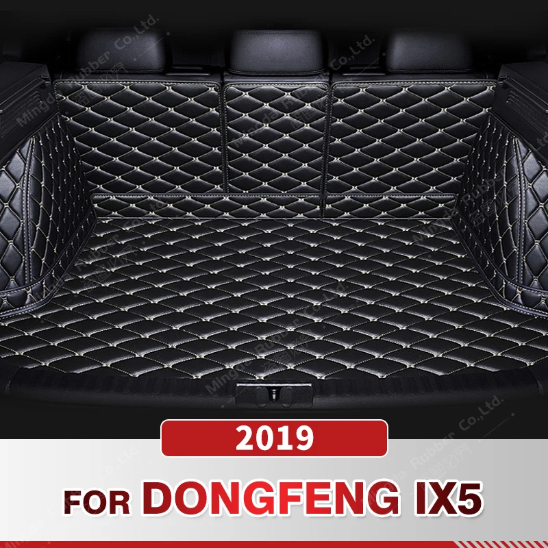 Auto Full Coverage Trunk Mat For Dongfeng DFSK IX5 2019 Car Boot Cover Pad Interior Protector Accessories