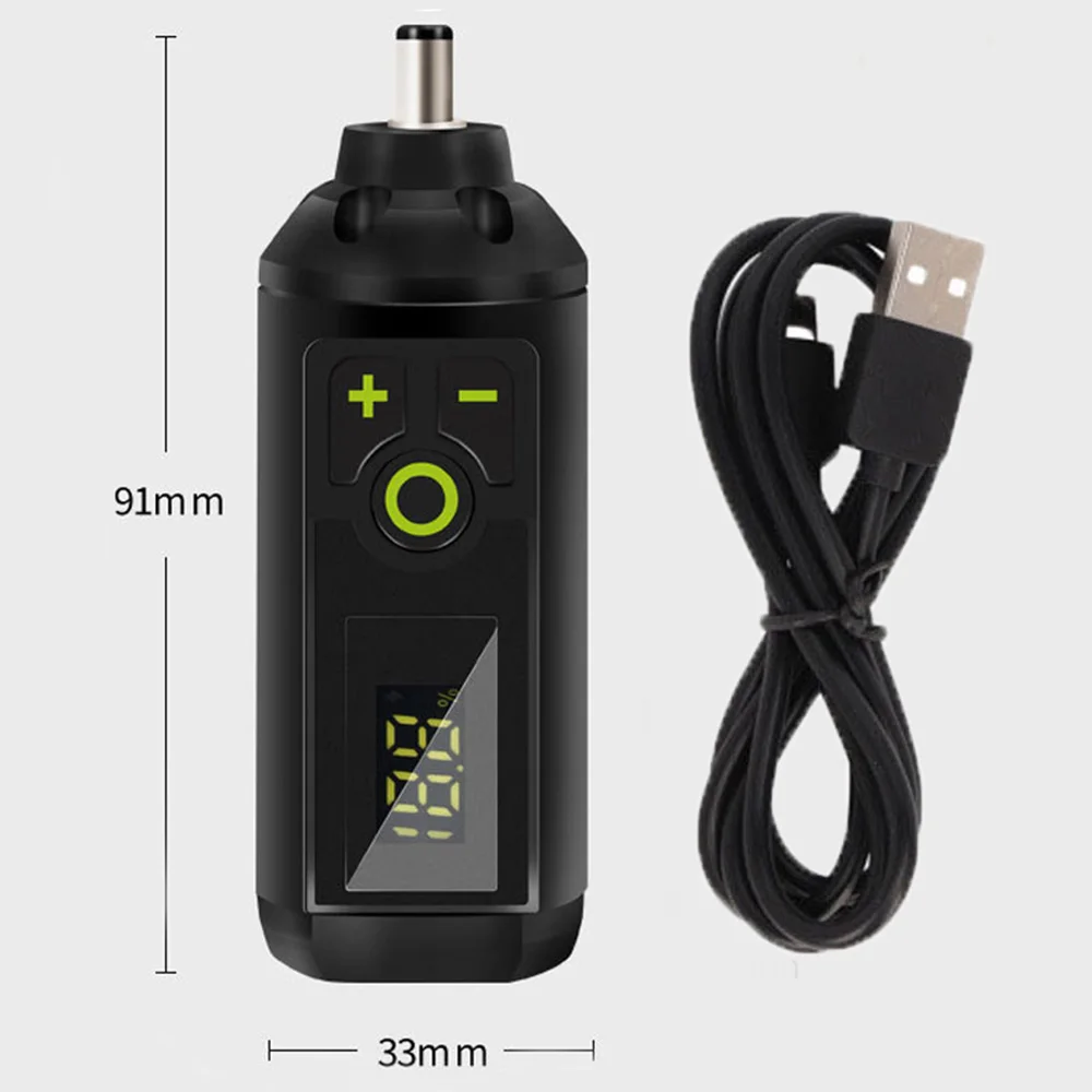 Professional Wireless Tattoo Power Supply Digital LCD Screen for Rotary Tattoo Machine Pen Permarent Makeup Body Arts Supply