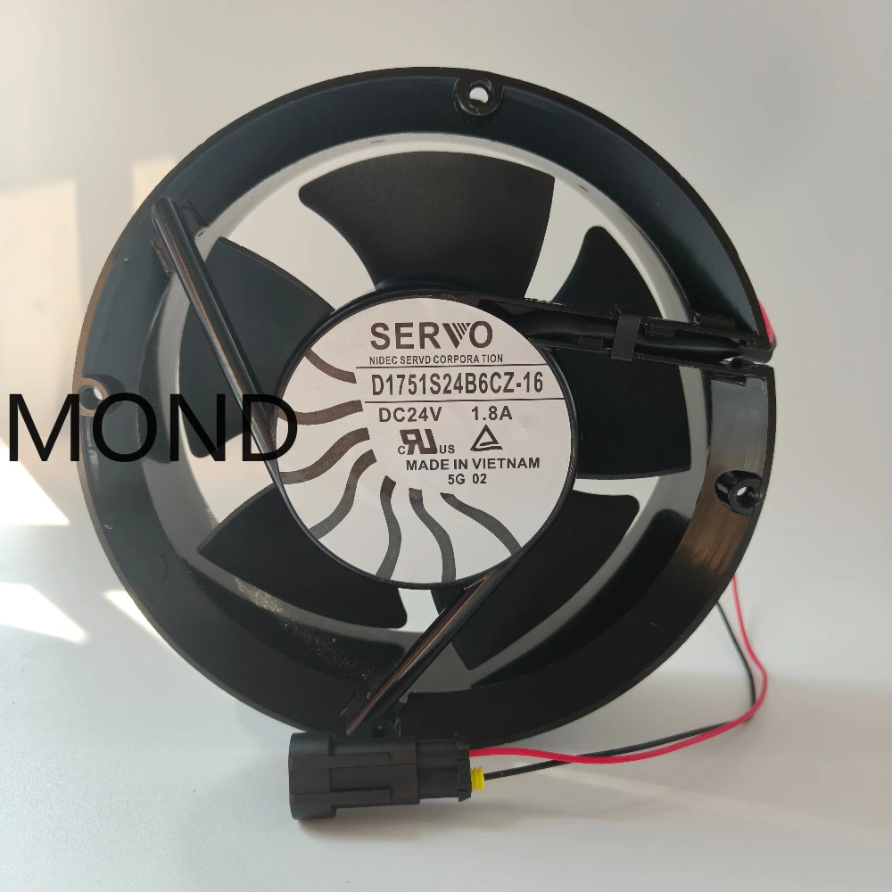 استبدال D1751S24B6CZ-16 SERVO Nidec 24V ABB العاكس ACS510/550 مروحة التبريد
