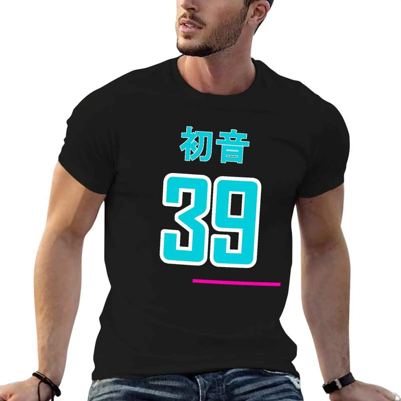 

t custom cotton 100% t Miku shirt shirt print Jersey T-Shirt men