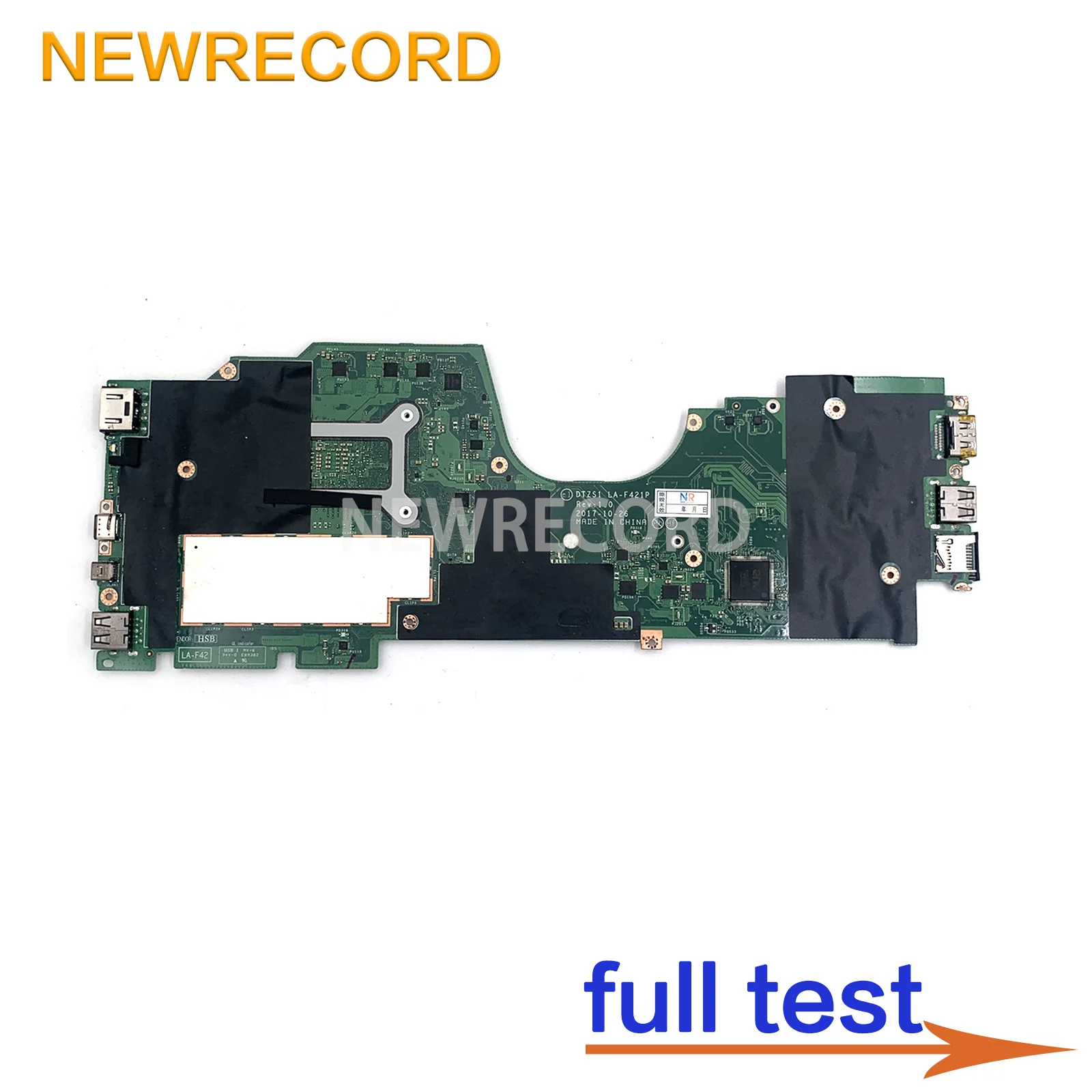 For Lenovo ThinkPad X380 Yoga laptop motherboard LA-F421P Motherboard with CPU i5 i7 8th Generation RAM 8G or 16G 100% test work