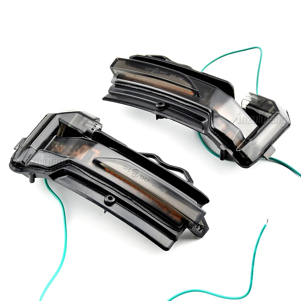 

Dynamic Flowing Side Mirror LED Turn Signal Light 2pcs For AUDI Q2 GA 2016-2019 Q3 F3 2018-2019 Water Blink