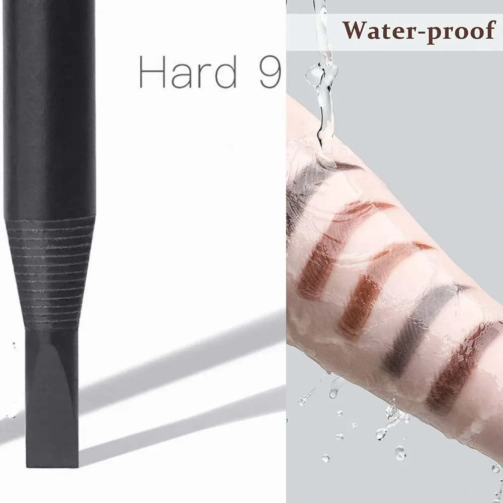 Professioneller Augenbrauenstift, wasserfester Make-up-Stift, Make-up-Künstler-Werkzeuge, langlebige Tönung für Augenbrauen, für Frauen und Mädchen, zum Ausmalen
