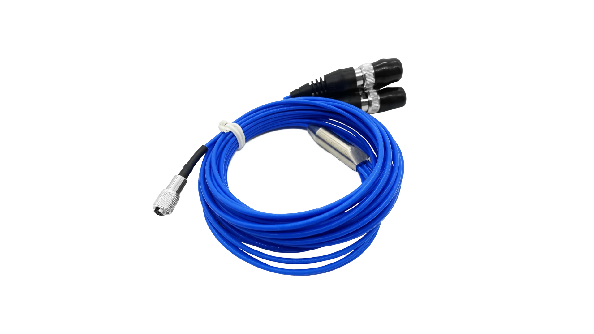 1/4-28 to 3-BNC four-conductor cable, three-axis accelerometer cable