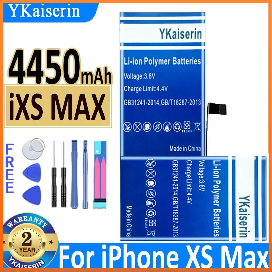 YKaiserin New Zero-cycle High-quality Battery For IPhone 6 6S SE 7 8 Plus X Xs Max 11 Pro Mobile Phone With Free Tools Warranty