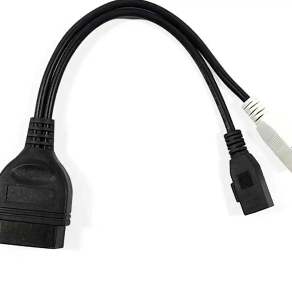 For VAG Adapter For Audi 2P+2P To 16Pin Transfer Connector For Audi 2x2 OBD OBD2 2P+2P To 16Pin Adapter Connector