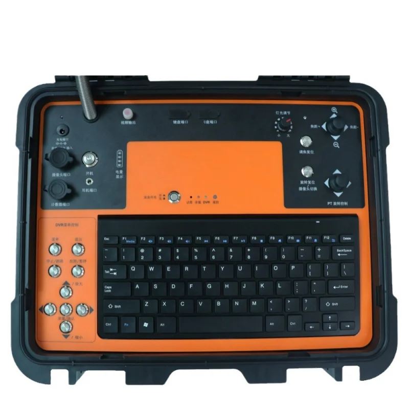 Câmera Vcall360 ° Endoscópio industrial com câmera subterrânea com câmera giratória