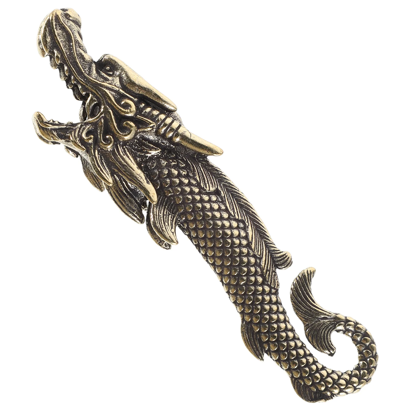

Classic Brass Dragon Bottle Opener Vintage Chinese Fish Design Beer Soda Cap Remover Pub Bar Accessory Beer Opening Tools