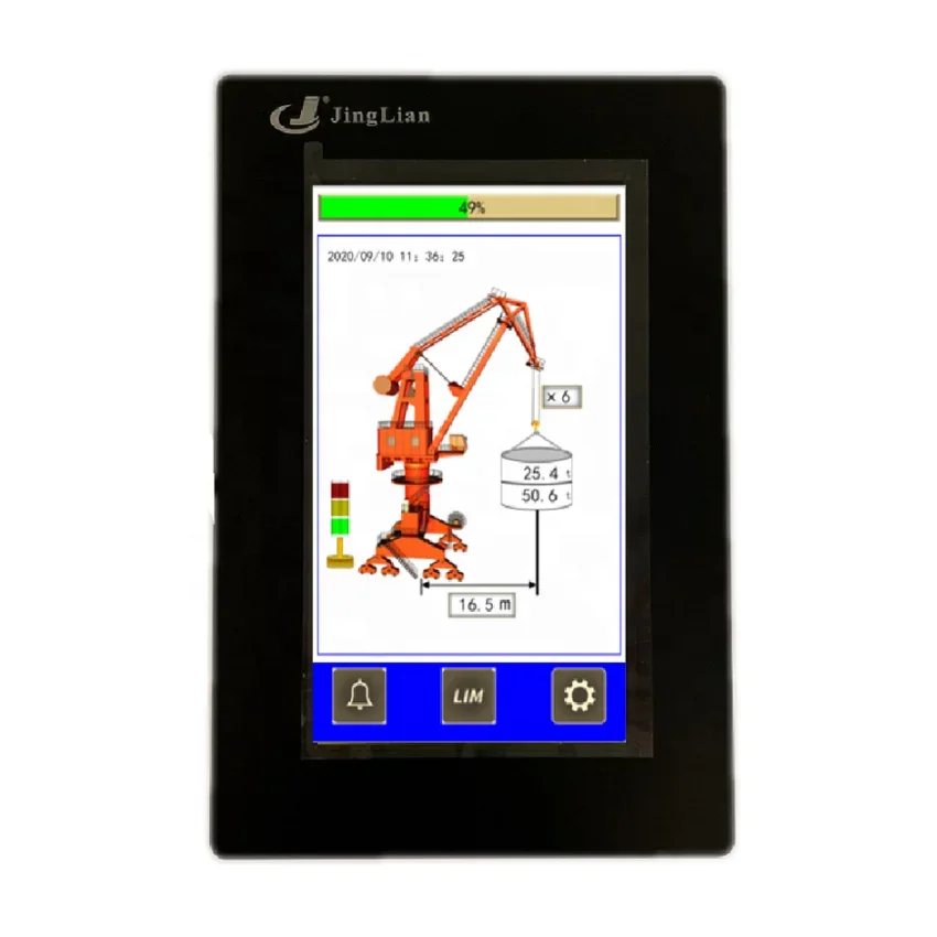 High Quality Load Moment Indicator For Harbour Crane Which Uses 7 Inch Touch Screen