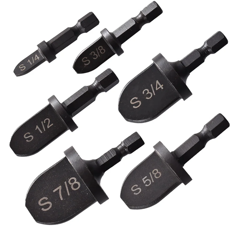 Pipe Expander Copper Tube Swaging Tools For Air Conditioner Refrigerator Flaring Takeover Tool Set Triangle Hex Shank Repair Kit