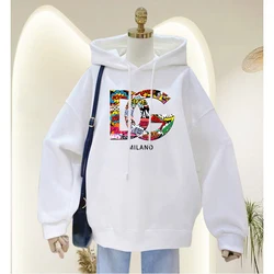 Newest Women Tracksuit Hoodie Personaliz Printed Vintage Clothing Fleece Hooded Sweatshirt Woman Hip Hop Long Sleeves Streetwear