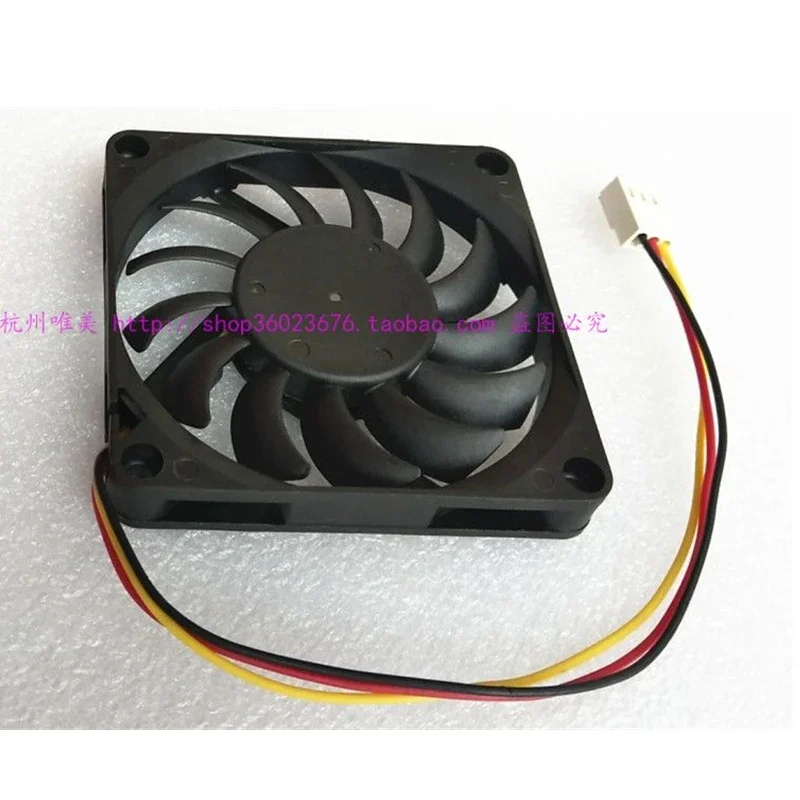 Y.S.TECH kipas pendingin ultra-tipis CPU, 7010 70*70*10MM 70MM 7cm 12V 0,23a dengan 3pin