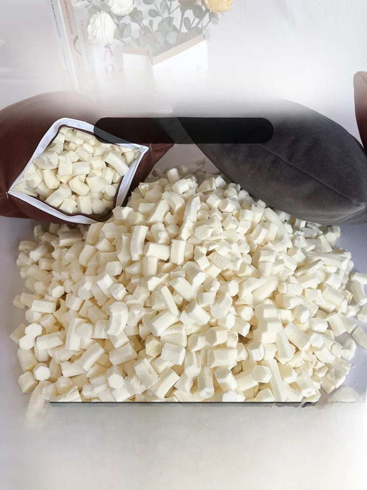 Natural Latex Particle Filling Pillow  Cushion Core Pillow Sofa Scrap Long Rectangular  Scrap Polyester Fiber Rectang...