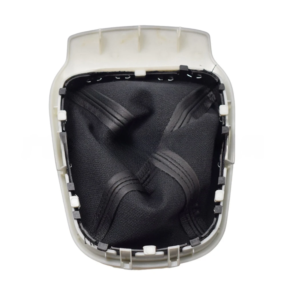Replacement Leather Dust Cover for Chevrolet T300 Gear Shift Knob Compatible with 5 Speed Aveo Models 2011 2015