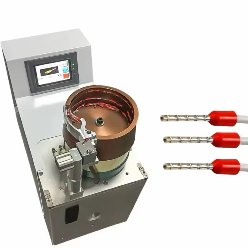 Automatic Crimping Cable Peeling Ring Terminal Crimp Machine and Cut Cable for Manufacture of Electrical Cables