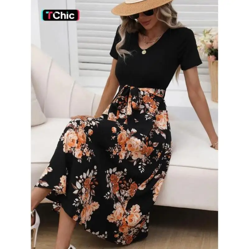 

Men's Casual Sports Suit Vintage Flower Print Seven Sve Autumn Season Faionable Comfortable Men's Set