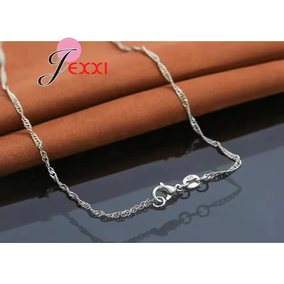 Dancing Ballet Girls Wedding Jewelry Sets 925 Sterling Silver Full Cubic Zircon Dress Necklace Earrings Ladies Decorations