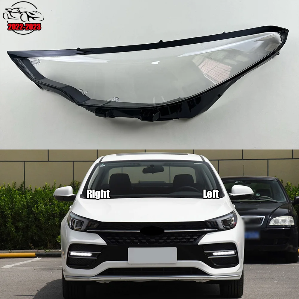 

For Chery Arrizo GX 2018-2021 Headlamp Lamp Cover Shell Headlight Cover Lampshade Lens Plexiglass Replace Original Lampshade