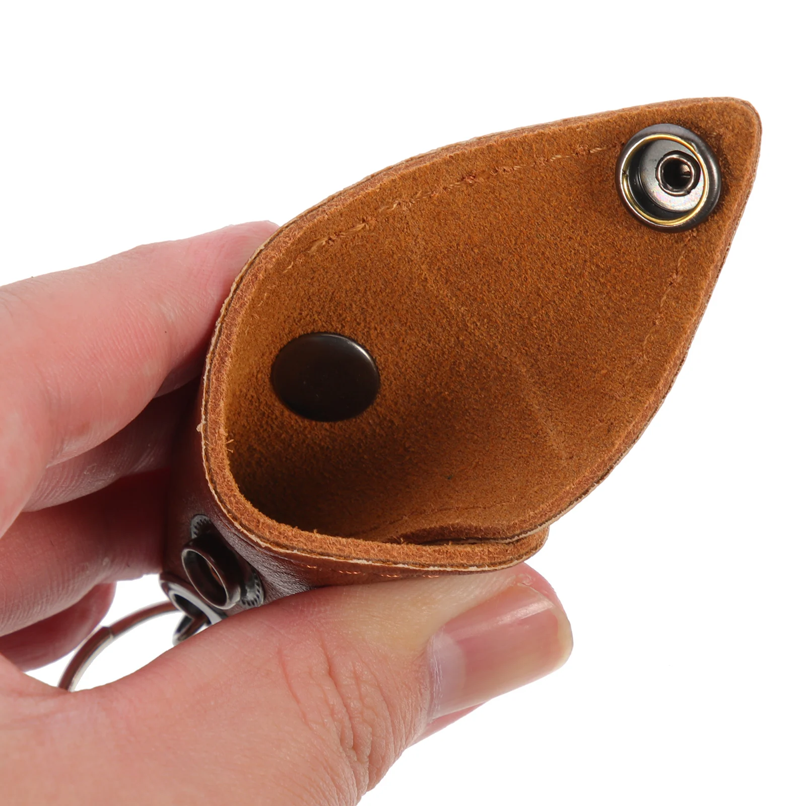 

2 Pcs Guitar Pick Bag Accessories Gig Storage Picks Portable Musical Instrument Man
