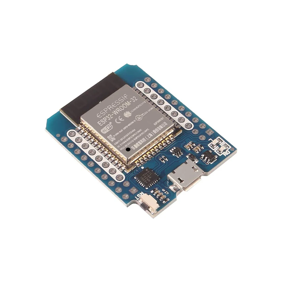 6pcs D1 Mini NodeMCU ESP32 ESP-WROOM-32 WLAN WiFi Bluetooth Development Board 5V Compatible with Arduino