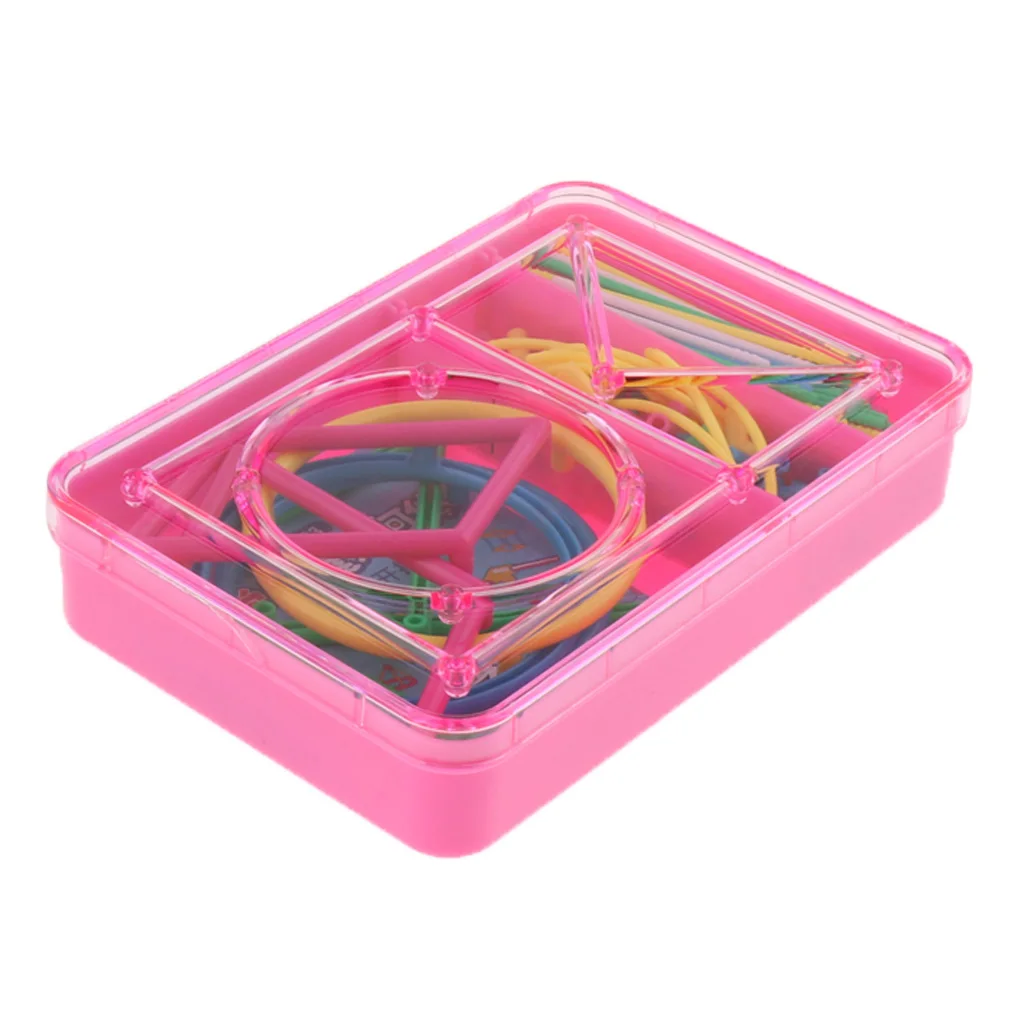 Caja de modelo geométrico 3D DIY para niños, juguete educativo de matemáticas, ayuda educativa de geometría, juego de manipuladores de matemáticas