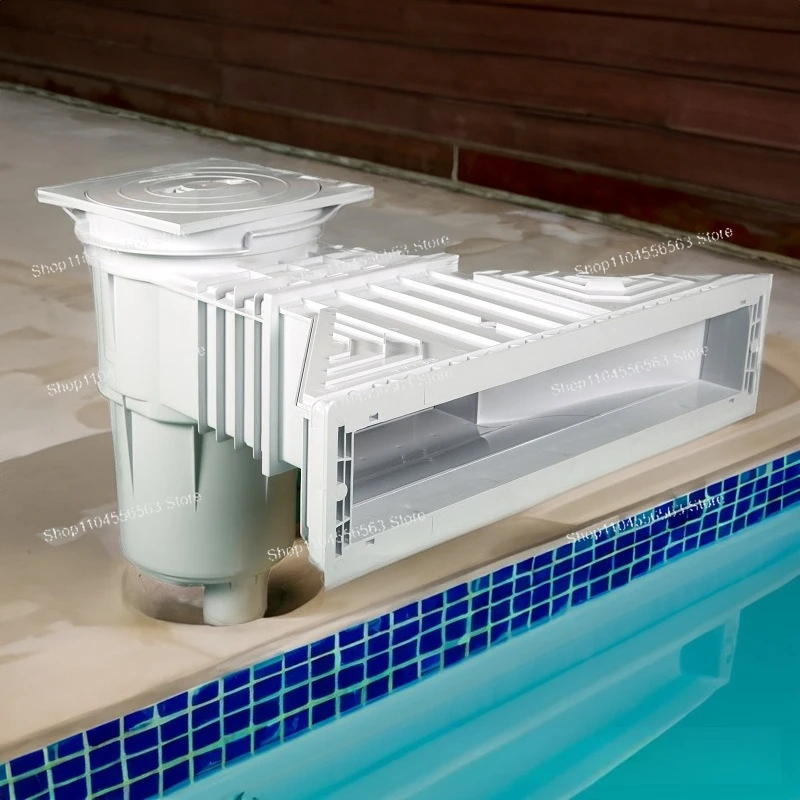 Wide Mouth Pool Skimmer – High-Efficiency Debris Collector for Swimming Pools & Spas, Easy Maintenance