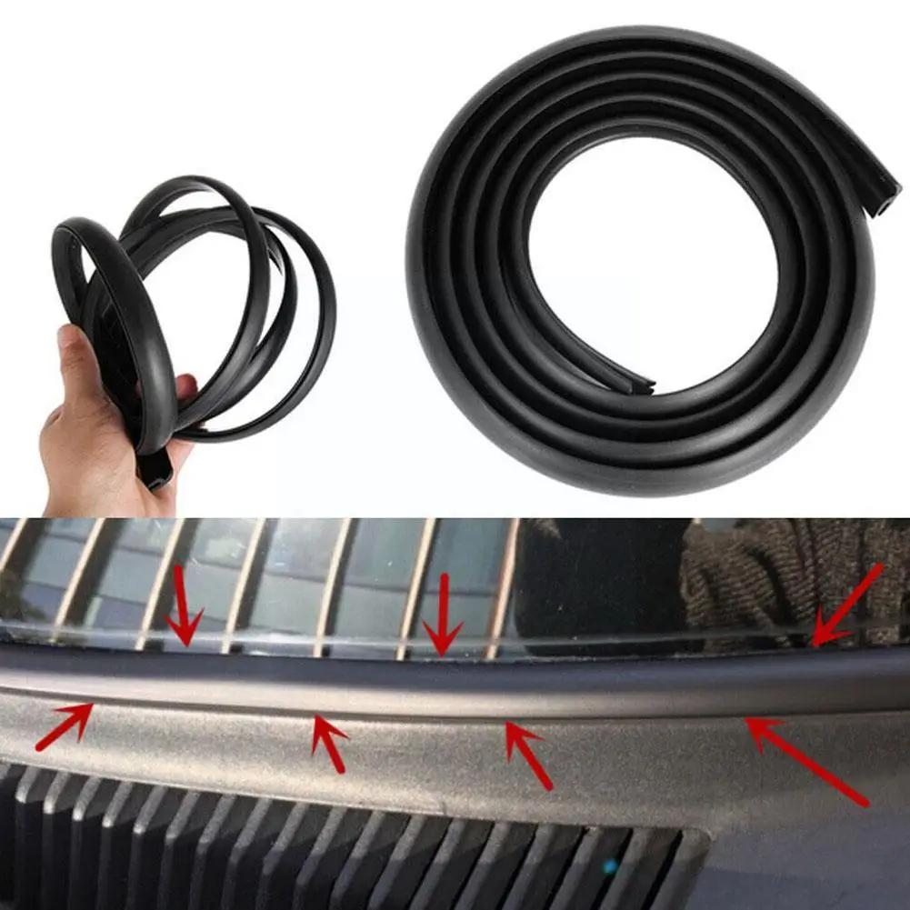 Type h Car Front Windshield Seals Rubber Rear Window Weatherstrip Sunroof Seal Strip Trim Moulding Sealing For BMW E46 E60 N1X7