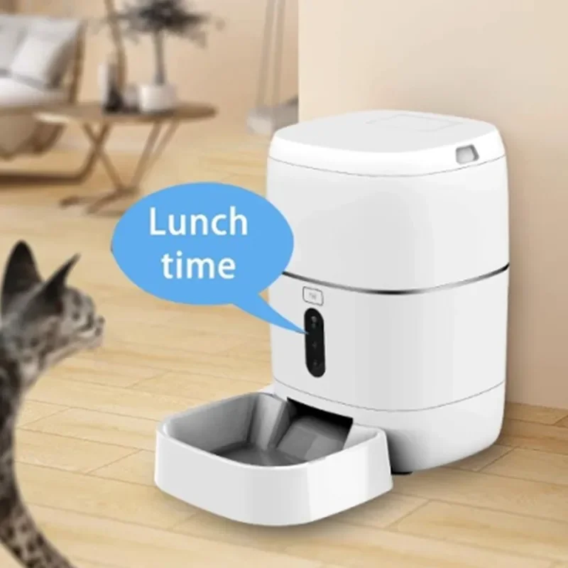 6L Smart App Pet Automatic Feeder Cat And Dog Intelligent Self-Service Cat Food Regularly And Quantitatively Feed Water