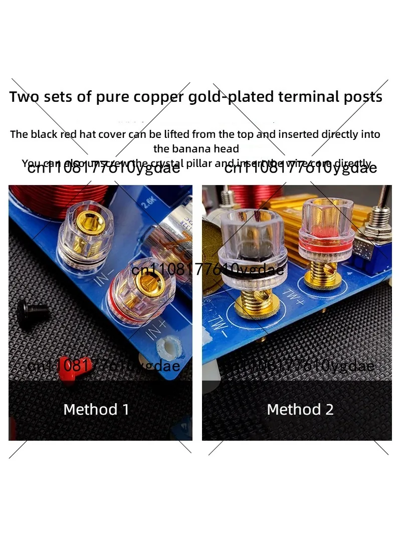 TMT Advanced One-Way Tweeter, Super Tweeter, Adjustable Divider for HiFi Audiophile Home Speakers