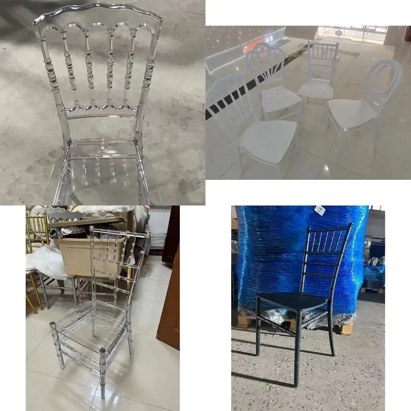 durable Polycarbonate PC Plastic Clear Resin Acrylic Transparent Chair Wedding Decorative Chairs Plastic Decorative Chair