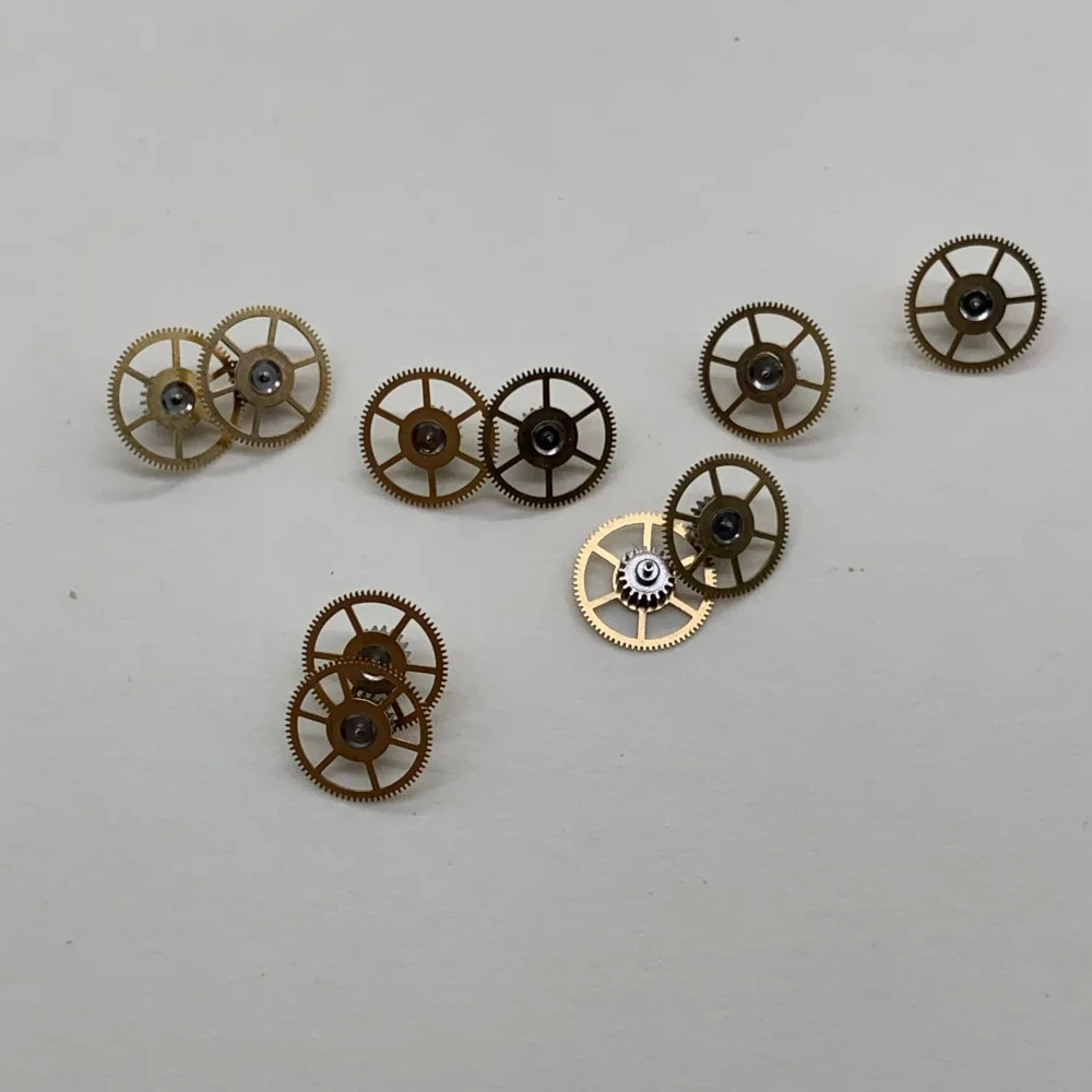 Watch Accessories Center Wheel Fit Tianjin ST2505 T25 Movement Watch Repair Parts Two Wheel 2pcs