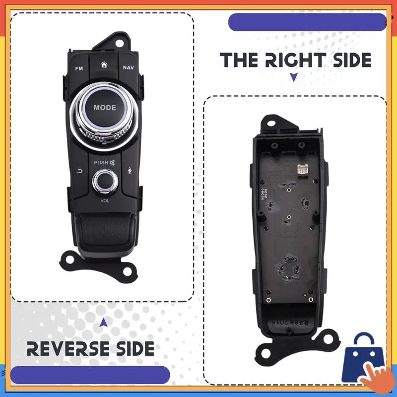 

Upgraded Car Central Controller Mode Knob Button Mouse NAV Controller Switch Button For Mazda CX-3 2 Demio Low-End 2014-2021