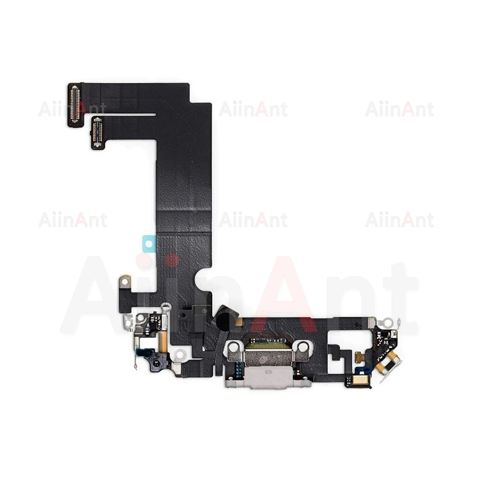 AiinAnt Origina Dock USB Mic Board Charger Connector Fast Charging Port Flex Cable For iPhone 11 12 13 Pro Max