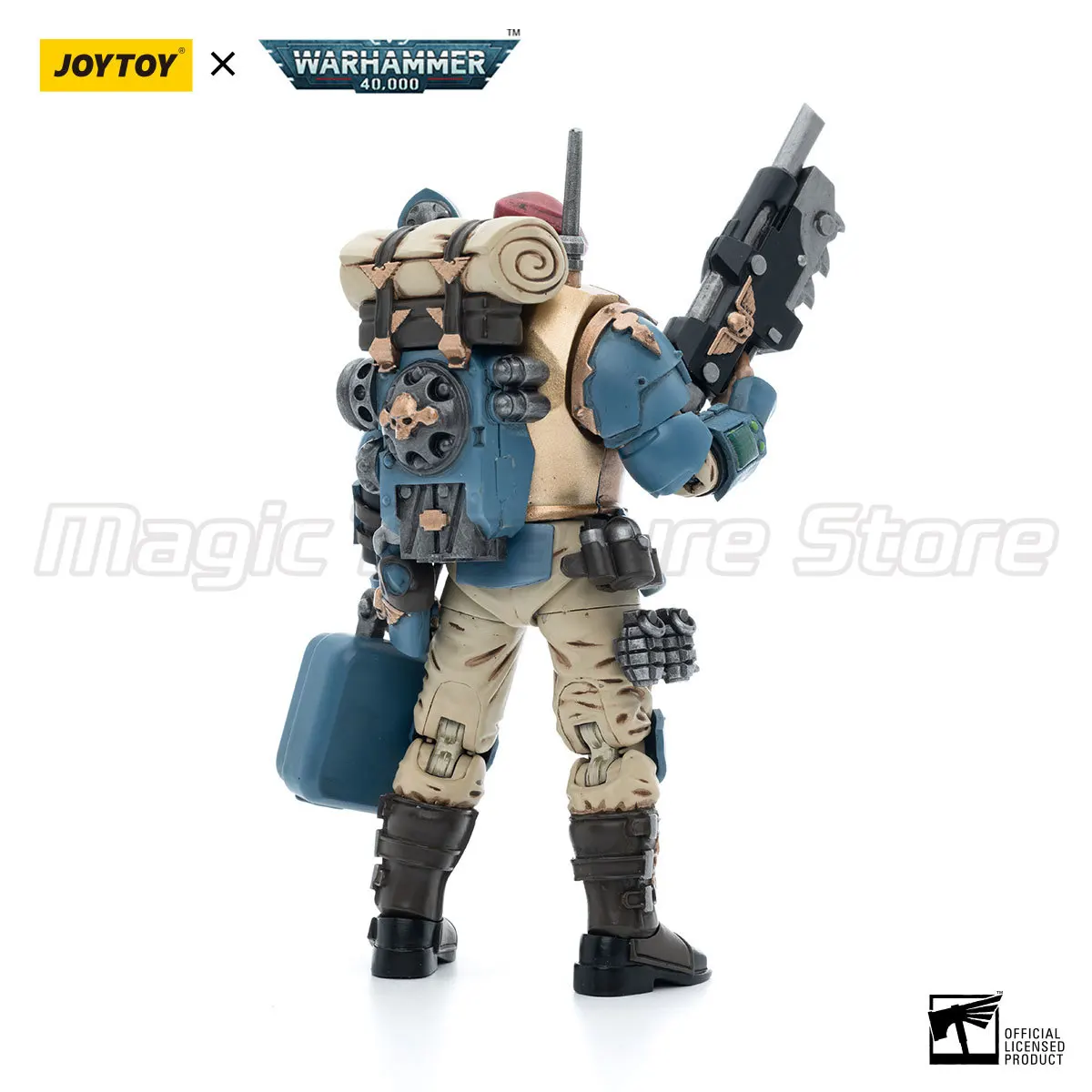 【MT】Envío en 24 horas JOYTOY Warhammer 40K Astra Militarum TempestusScions Command Squad 55th Kappic Eagles Medic Toys 1/18