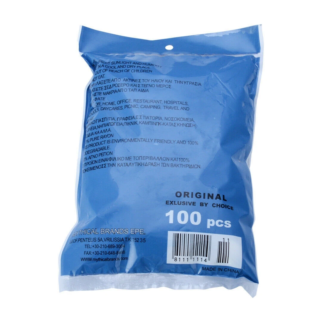 Doings 100Pcs Disposable Compressed Towels Tablet Capsules Washcloth Travel Camping