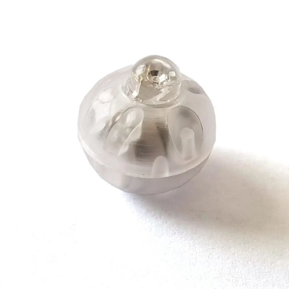 5pcs Warm Yellow LED Ball Light Small Size Handmade Craft Glow Ball Light Warm White DIY Accessory Luminous Sphere Light