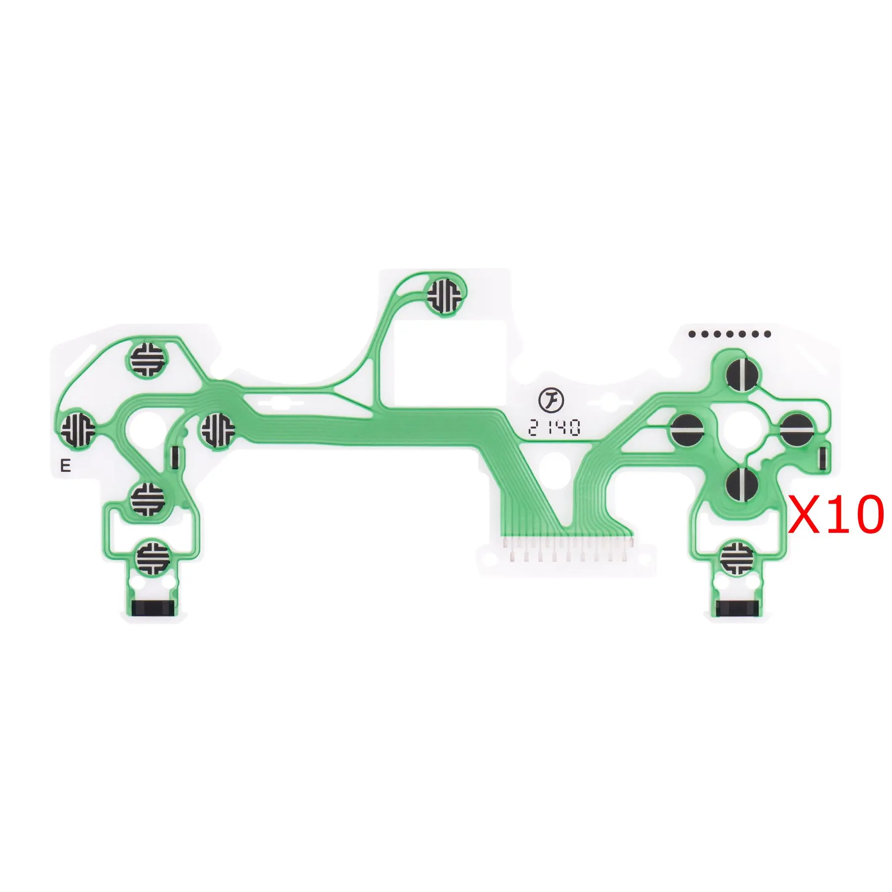 Cavo conduttivo della flessione del nastro del Film della tastiera di HITECH per il regolatore di JDM-040 PS4