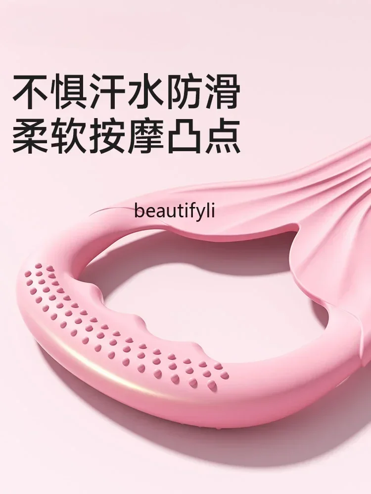 

lt Puller Open Back Elastic Belt Pulling Rope Home Fitness Yoga Stretching Pulling Back