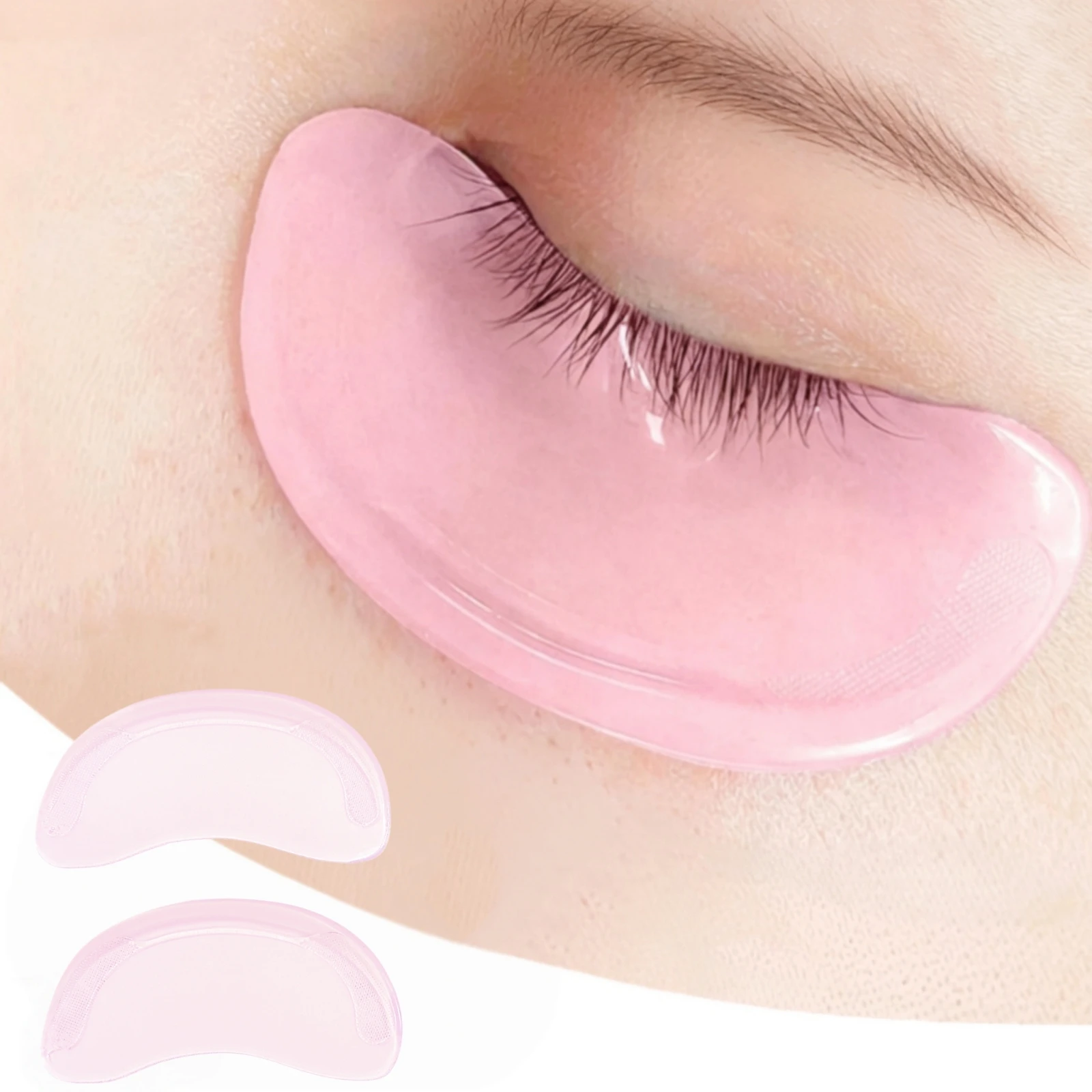 Libeauty New Jellyfish Sticky Lash Softening Pad Silicone Eyelash Perm Pads Lashes Rods Shield Lifting Eyelash Accessories Tool