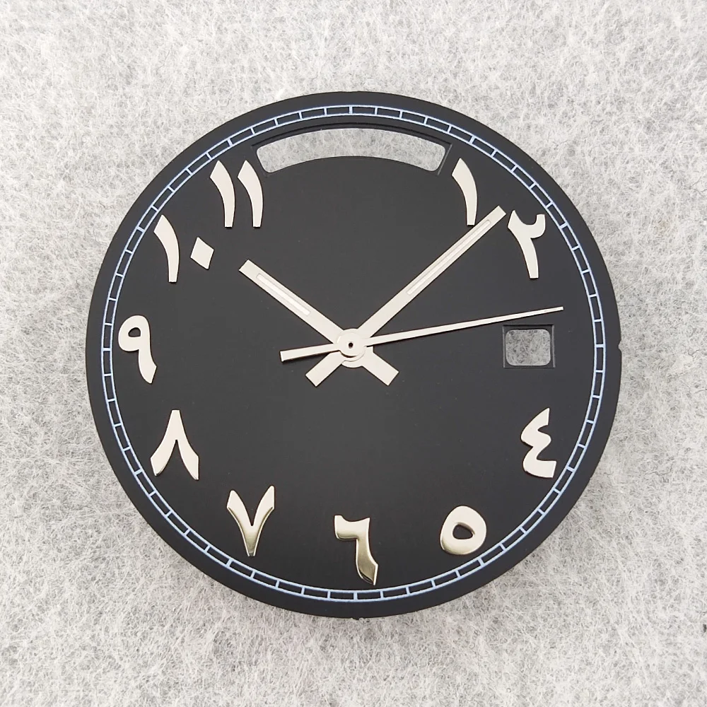 31mm Dial 8285 Dial High-Quality Arabic Numerals Dial Custom LOGO Multiple Colors 8285 Dial With Hands Fits Miyota 8285 Movement