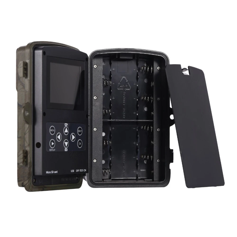WIFI APP Control Bluetooth Trail Camera 24MP 1296P Night Vision Live Stream Hunting Wildlife Photo Trap