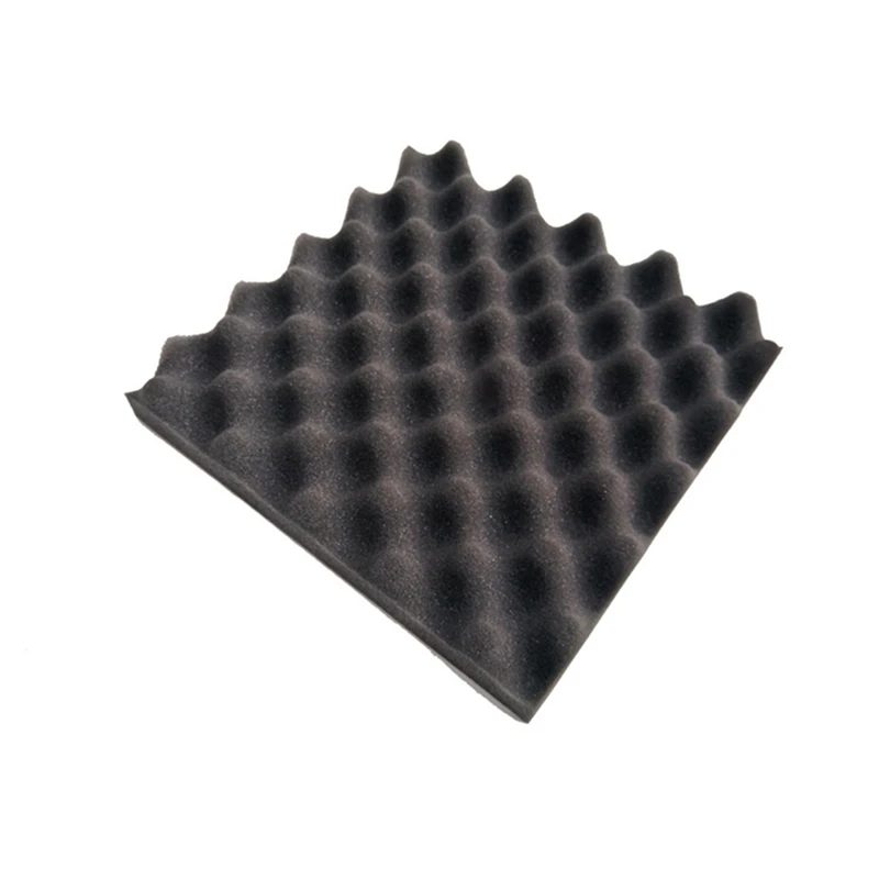 12 Pack Charcoal Egg Crate Foam Acoustic Tiles Soundproofing Foam Panels Sound Insulation Soundproof Foam Padding