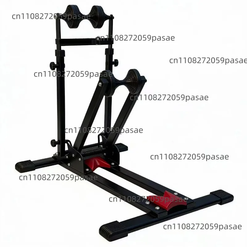 Folding Bicycle Parking Rack Plug-in Vertical Mountain Bike Repair Rack Road Bike Display Rack