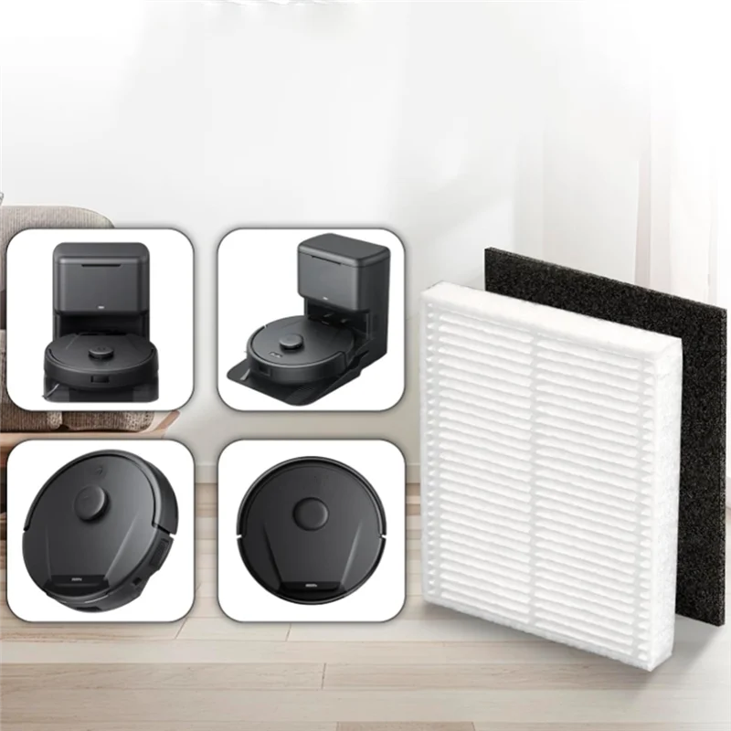B90B-12 قطعة تصفية Foreufy L60/L60 الهجين/L60 SES/L50 SES/L50 روبوت فراغ تعزيز كفاءة التنظيف فائقة دائم الملحقات