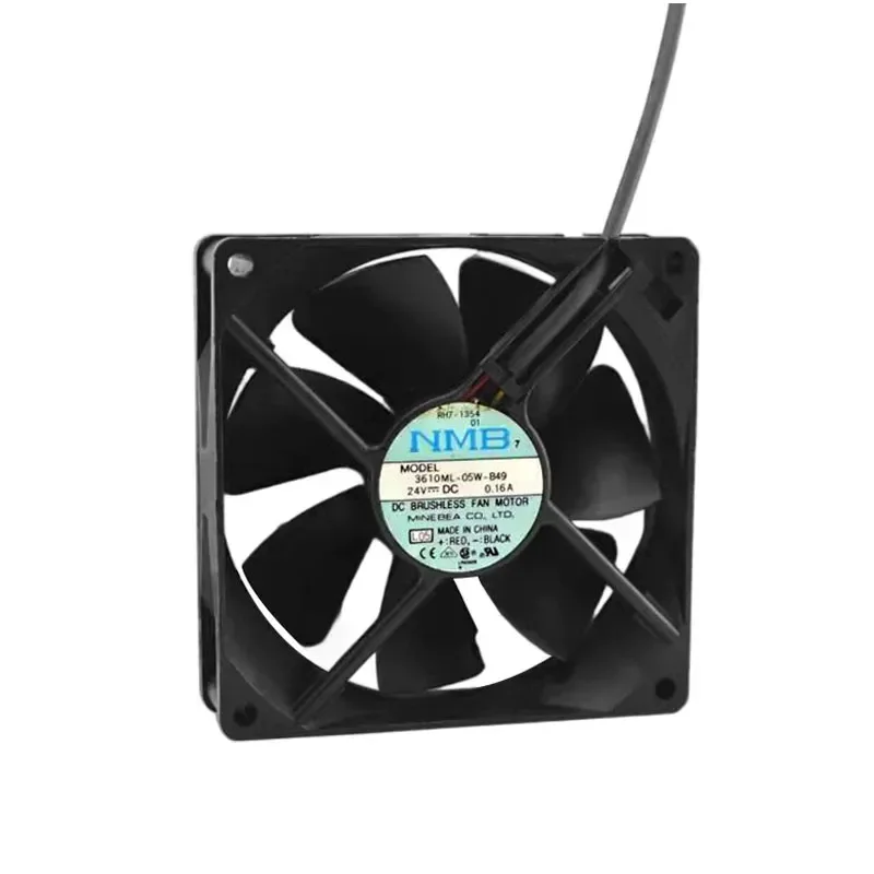 NMB-MAT7 24V 0.16A 3610ML-05W-B49 9025 9CM Fanuc system cooling fan